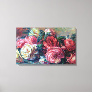 Discarded Roses Renoir Fine Art Canvas Print
