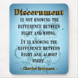 Discernment Mouse Mat