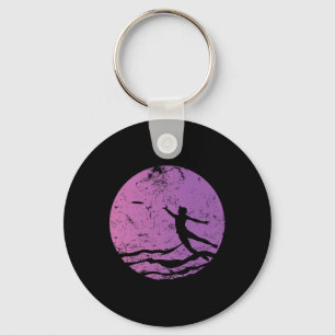 Discgolf Is Much Too Fast For You Key Ring
