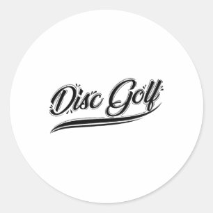 Discgolf Is The Best Sport Classic Round Sticker