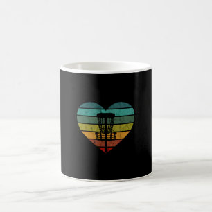 DiscGolf - Retro Vintage Target Basket Coffee Mug