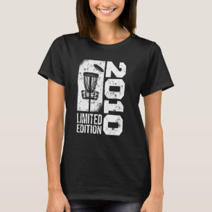 DiscGolf Vintage 2010 Birthday Disc-Golfing Game D T-Shirt
