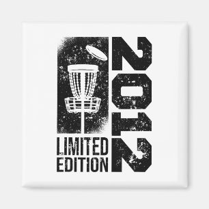 Discgolf Vintage 2012 Birthday Disc-golfing Game D Magnet