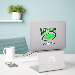 Discing is Life Disc Golf Sticker