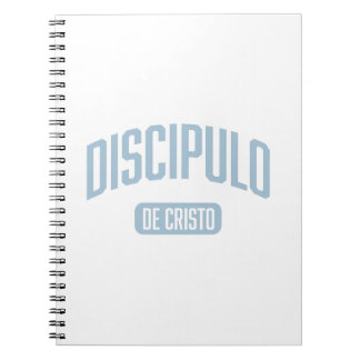 Disciple Light Blue Spiral Notebook Spanish