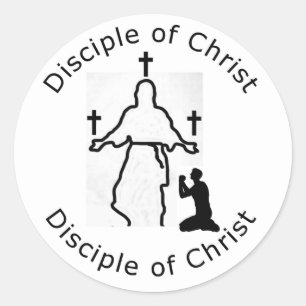Disciple of Christ Round Sticker