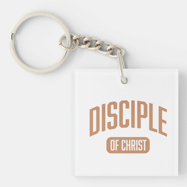 Disciple Terracotta Acrylic Keychain (Front)