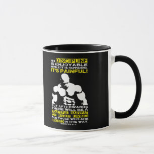 DISCIPLINE - Bodybuilding Workout Motivational Mug