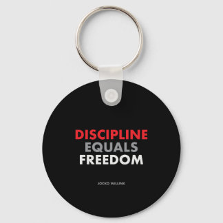 "Discipline Equals Freedom" Jocko Willink Key Ring
