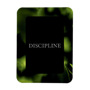 "Discipline" Flexible Photo Magnet