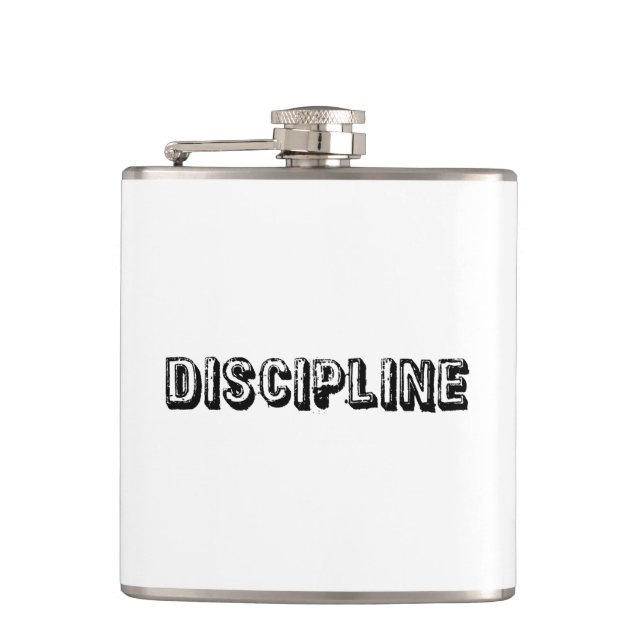 Discipline Hip Flask (Front)