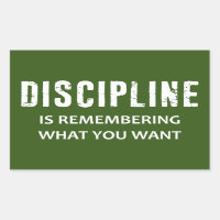 Discipline Is Remembering What You Want