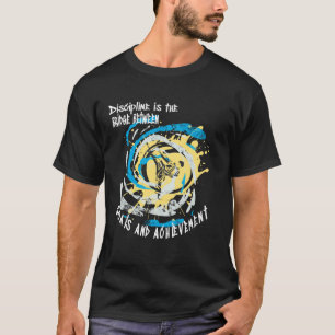 Discipline is the bridge between goals martial art T-Shirt