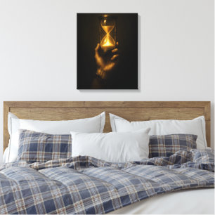 Discipline Over Comfort Canvas Print