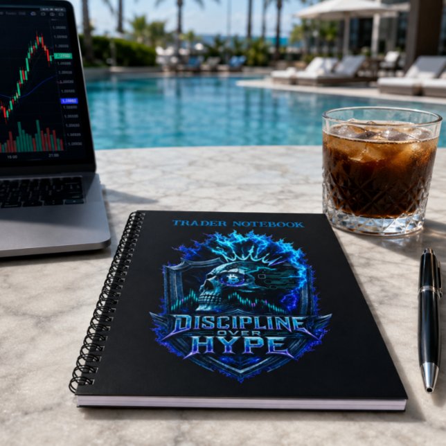 Discipline Over Hype Bitcoin Crypto Mindset Design Notebook (Creator Uploaded)