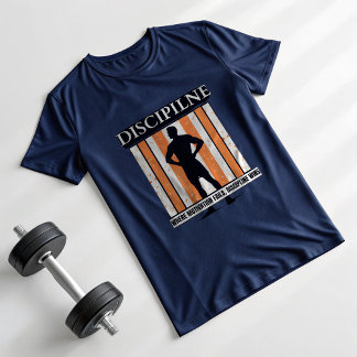 Discipline Over Motivation Gym T-Shirt | Alpha 