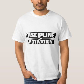 Discipline Over Motivation Gym T-Shirt | MiT-Shirt