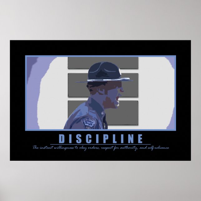 Discipline Poster (Front)