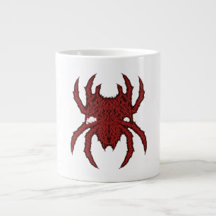 Discipline Spider Gym Bodybuilding Aesthetic Large Coffee Mug
