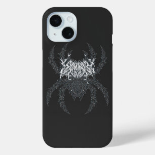 Discipline Spider Gym Fitness Graphic iPhone 15 Case