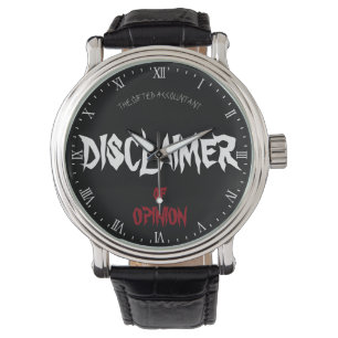"Disclaimer of Opinion" Watch