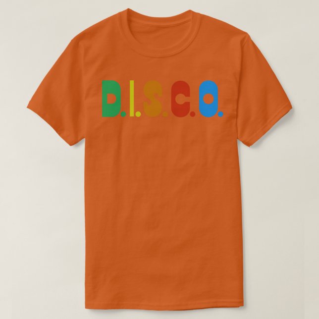DISCO 1 T-Shirt (Design Front)