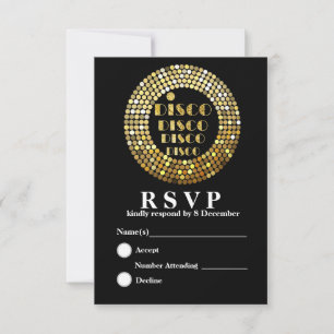 Disco 3.5" x 5" Response Card