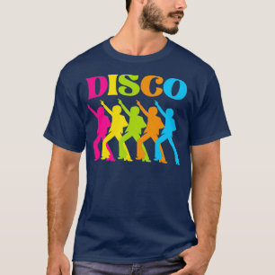 Disco 70s 1970s Seventies Costume Retro Dance T-Shirt