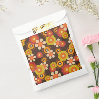 Disco 70s 60s Retro Flowers Pop Culture Favour Bags