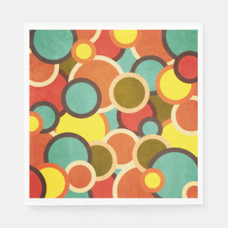 Disco 70s 60s Retro Mod Pop Culture Napkin