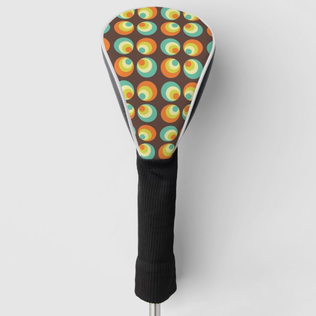 Disco 70s 60s Retro Pop Culture Golf Head Cover (Front)
