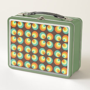 Disco 70s 60s Retro Pop Culture Metal Lunch Box