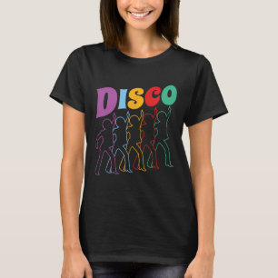 Disco 70s Disco Themed Vintage Retro Dancing 1970' T-Shirt