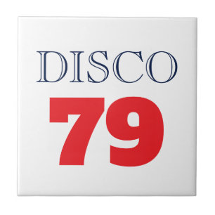 Disco 79 Pop Art Music Entertainment Retro Tile