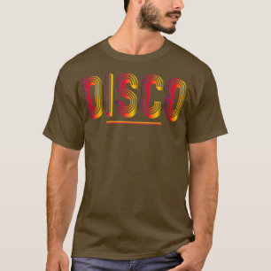 Disco 970s Style Flashy Light Vintage Disco T T-Shirt