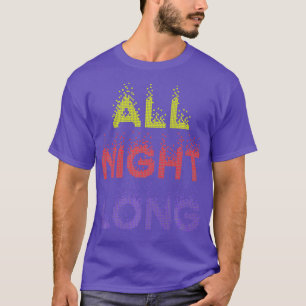 Disco All Night Mirror ball Retro Vintage for T-Shirt