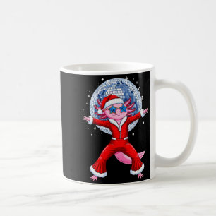 Disco Axolotl Christmas Santa Suit Funny Holiday 7 Coffee Mug