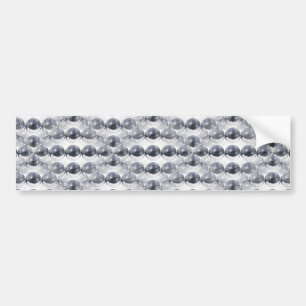 disco ball bumper sticker