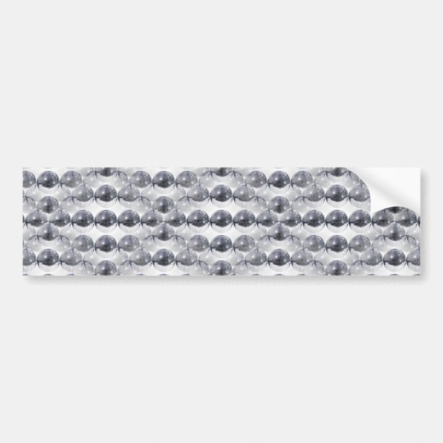 disco ball bumper sticker (Front)