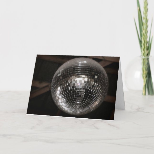 Disco Ball Card (Front)