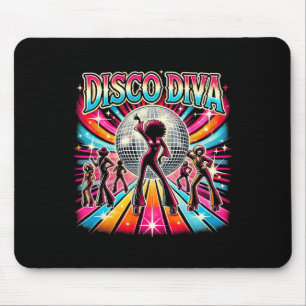 Disco Ball Disco Diva Queen Mouse Mat