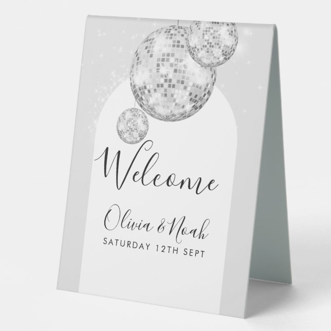 Disco Ball Engagement Party  (Front)