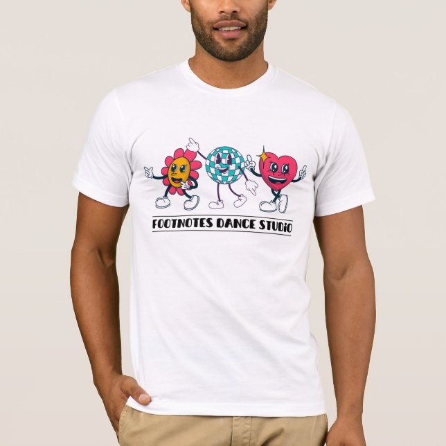 Disco ball footnotes staff shirt (Front)