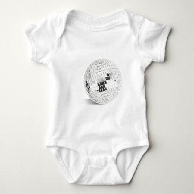 Disco Ball for Everyone Baby Bodysuit (Front)