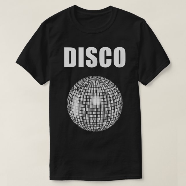 Disco Ball For Funky Soul Music Lovers T-Shirt (Design Front)