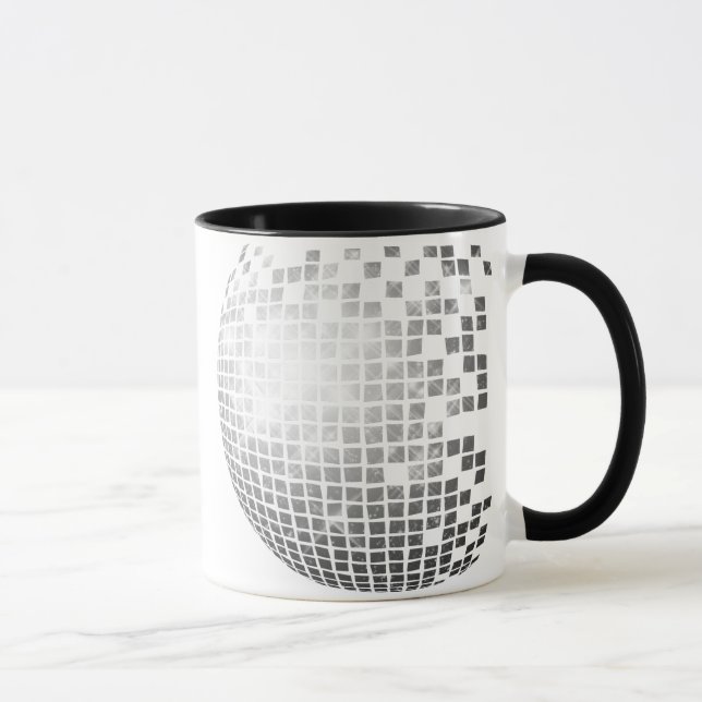 Disco Ball Fun Retro Mug (Right)