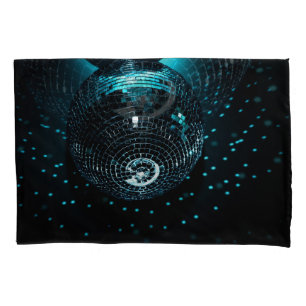 Disco Ball Glare, Nightclub Background. Pillowcase