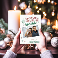 Disco Ball Holidays Sparkle Custom Photo