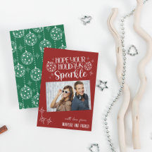 Disco Ball Holidays Sparkle Custom Photo