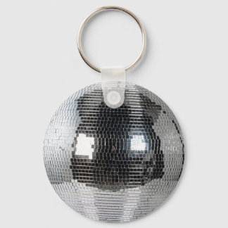 disco ball key ring